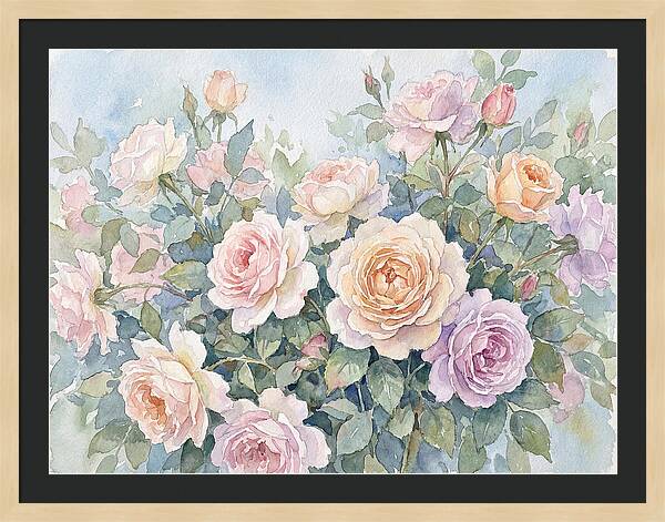 Rose Garden Blooms