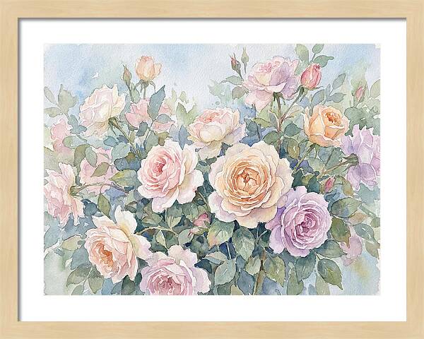 Rose Garden Blooms