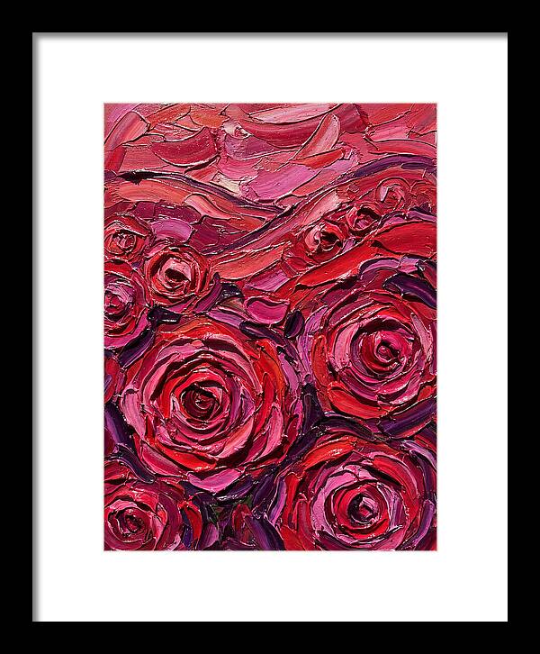 Rose Garden In Bloom
