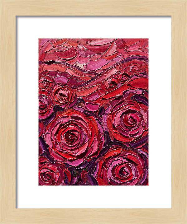 Rose Garden In Bloom