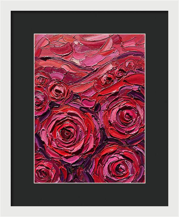 Rose Garden In Bloom