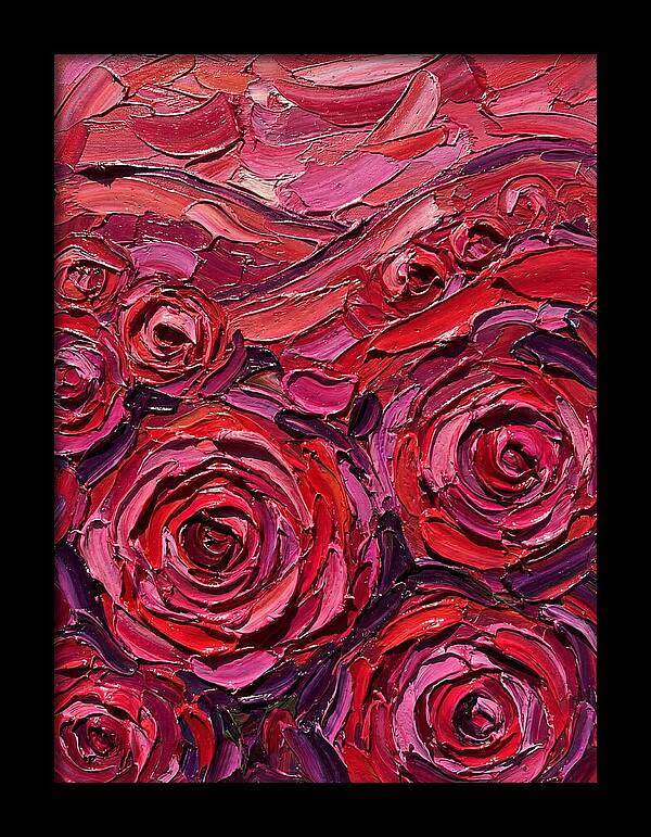 Rose Garden In Bloom