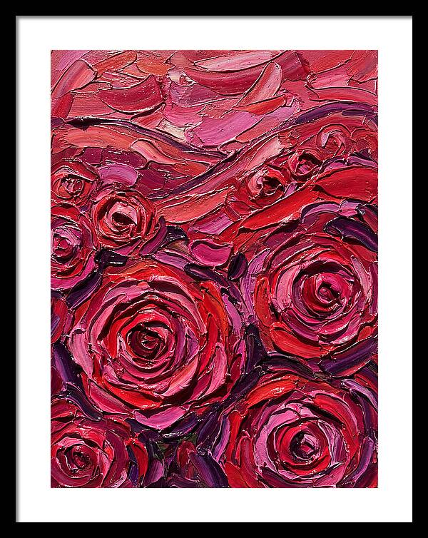 Rose Garden In Bloom
