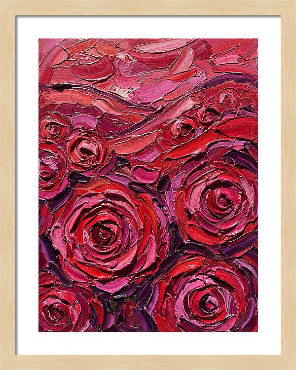 Rose Garden In Bloom