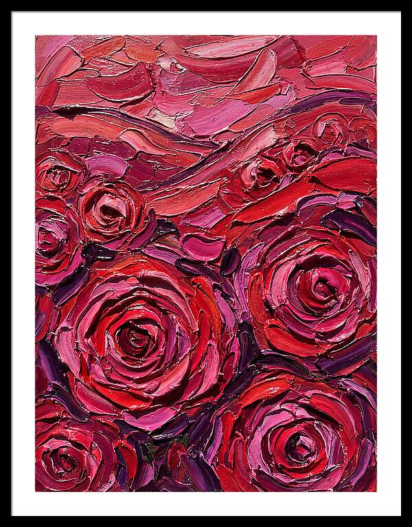 Rose Garden In Bloom