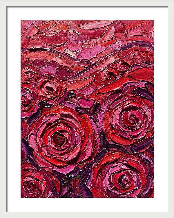 Rose Garden In Bloom