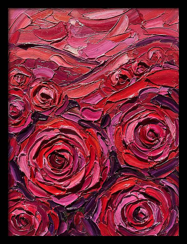 Rose Garden In Bloom