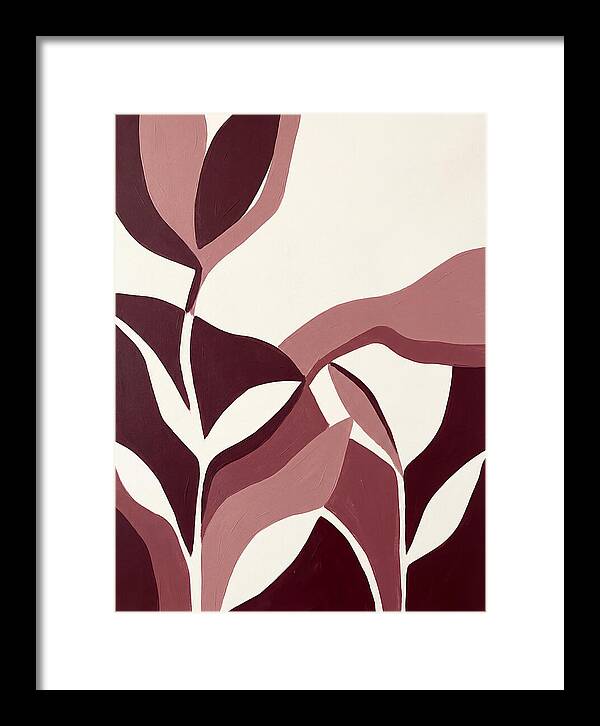 Roseinspired Minimalist Landscape