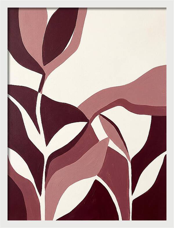 Roseinspired Minimalist Landscape