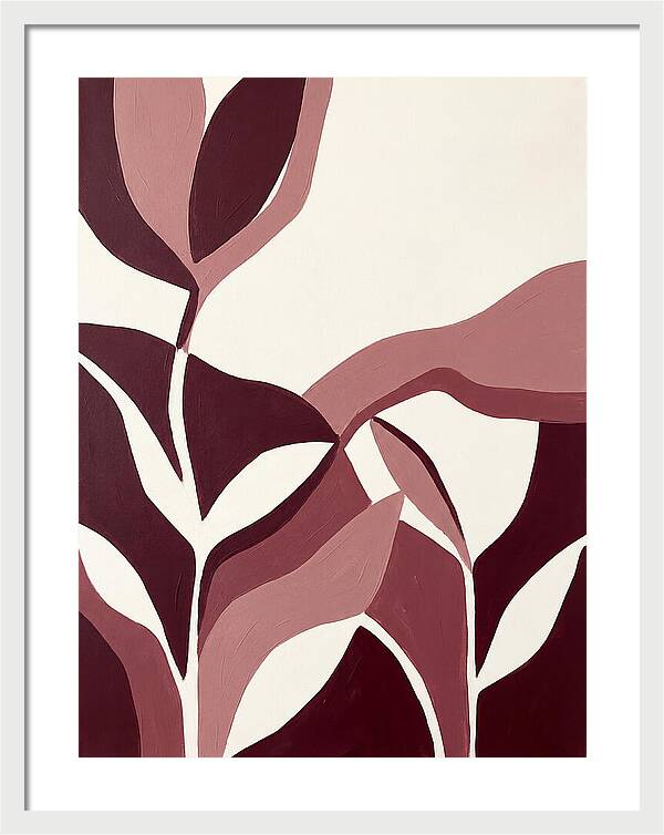 Roseinspired Minimalist Landscape