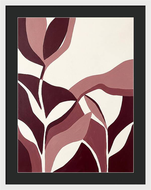 Roseinspired Minimalist Landscape