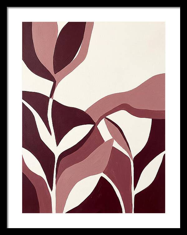 Roseinspired Minimalist Landscape