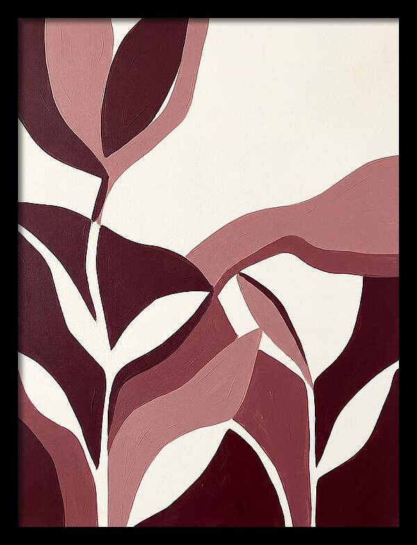 Roseinspired Minimalist Landscape