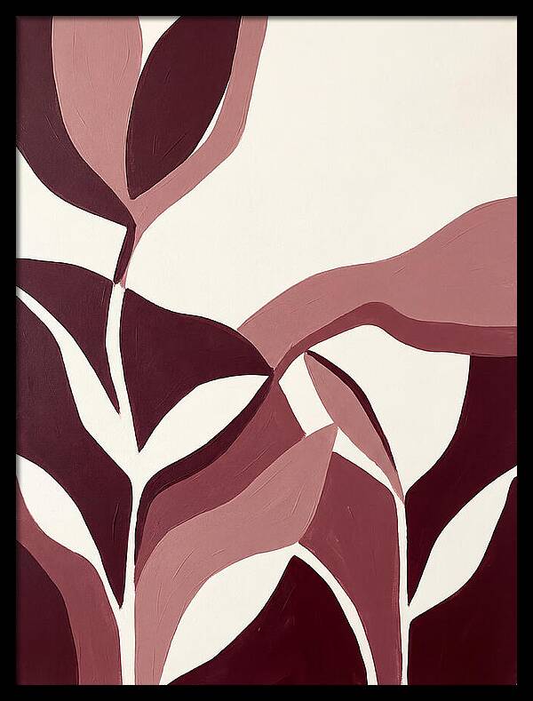 Roseinspired Minimalist Landscape