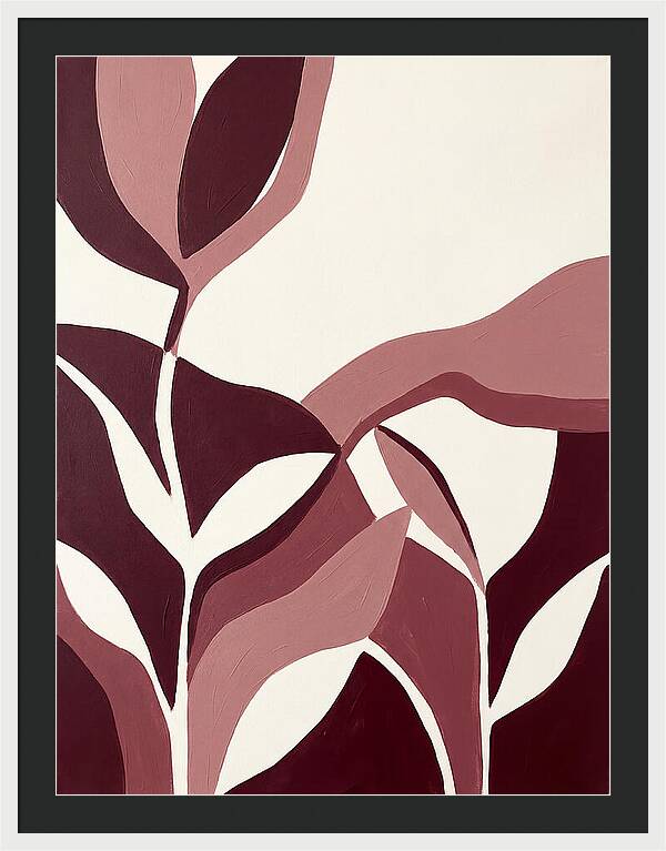 Roseinspired Minimalist Landscape
