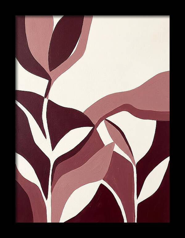 Roseinspired Minimalist Landscape