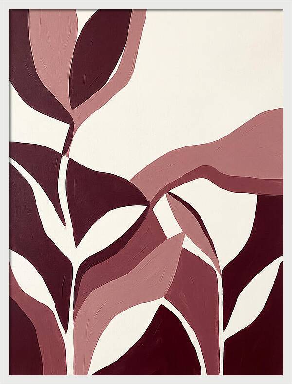 Roseinspired Minimalist Landscape