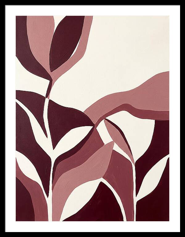 Roseinspired Minimalist Landscape