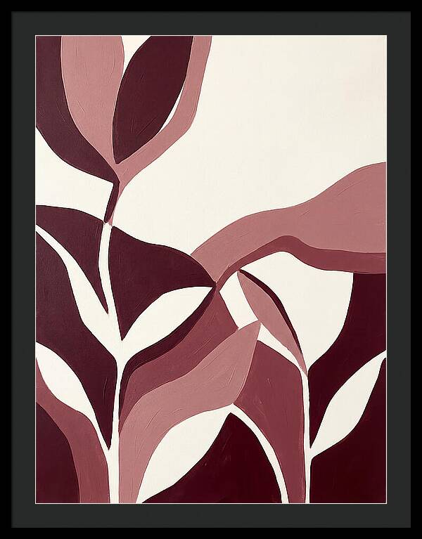 Roseinspired Minimalist Landscape