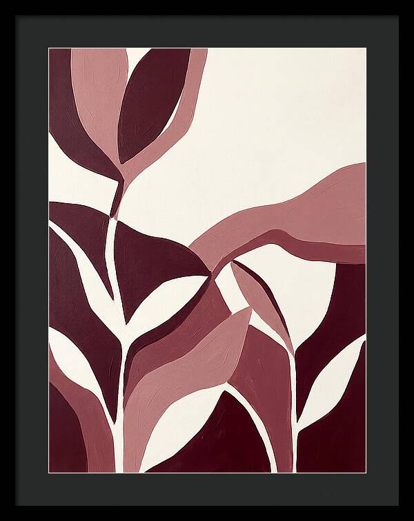 Roseinspired Minimalist Landscape
