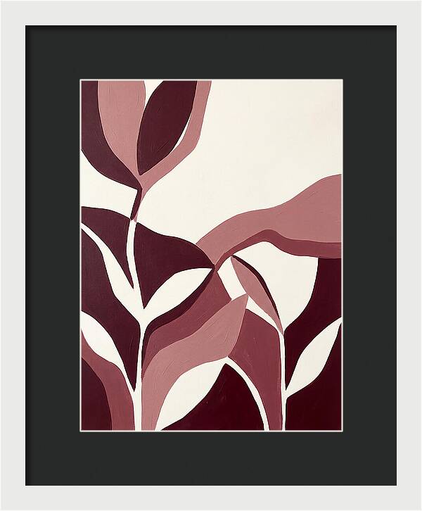 Roseinspired Minimalist Landscape