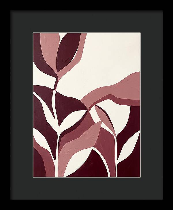 Roseinspired Minimalist Landscape
