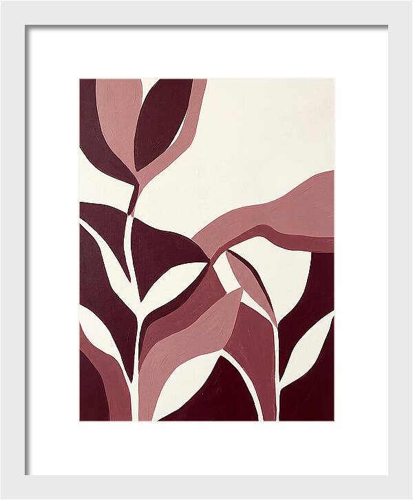 Roseinspired Minimalist Landscape