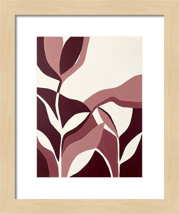 Roseinspired Minimalist Landscape