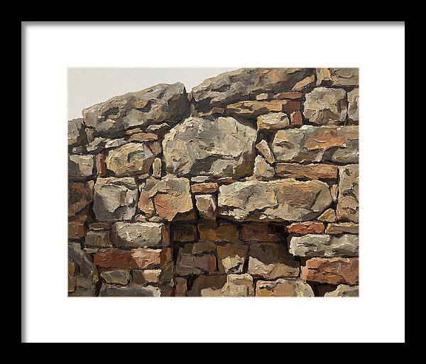 Rough Hewn Stone Wall Texture