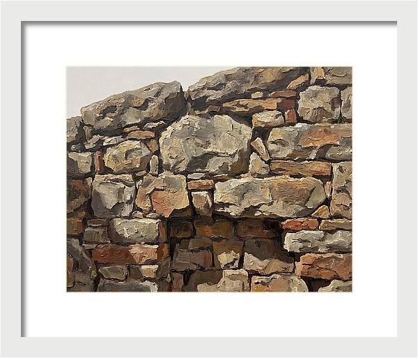 Rough Hewn Stone Wall Texture