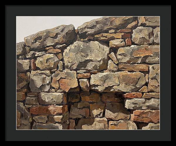 Rough Hewn Stone Wall Texture