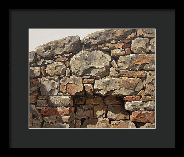 Rough Hewn Stone Wall Texture