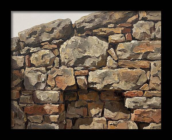 Rough Hewn Stone Wall Texture