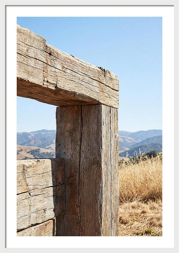 Rough Hewn Wooden Beam