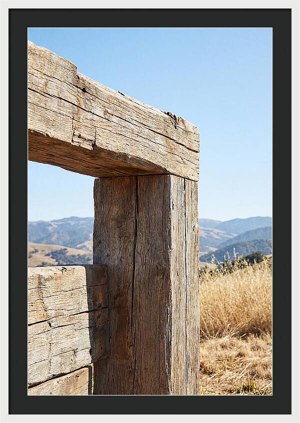 Rough Hewn Wooden Beam