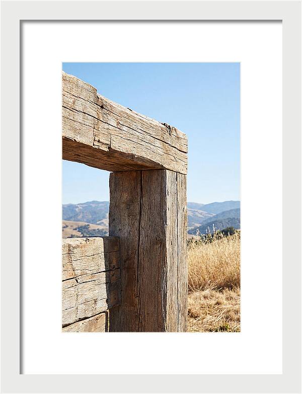 Rough Hewn Wooden Beam