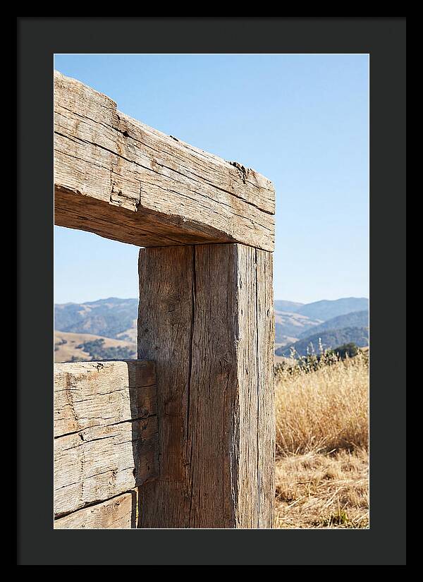 Rough Hewn Wooden Beam