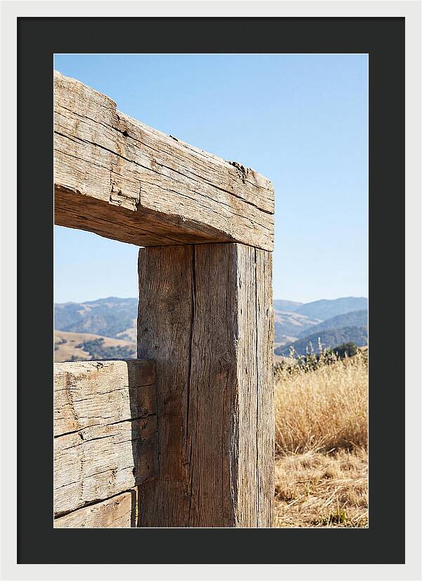 Rough Hewn Wooden Beam