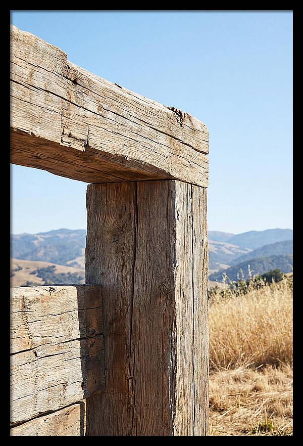 Rough Hewn Wooden Beam