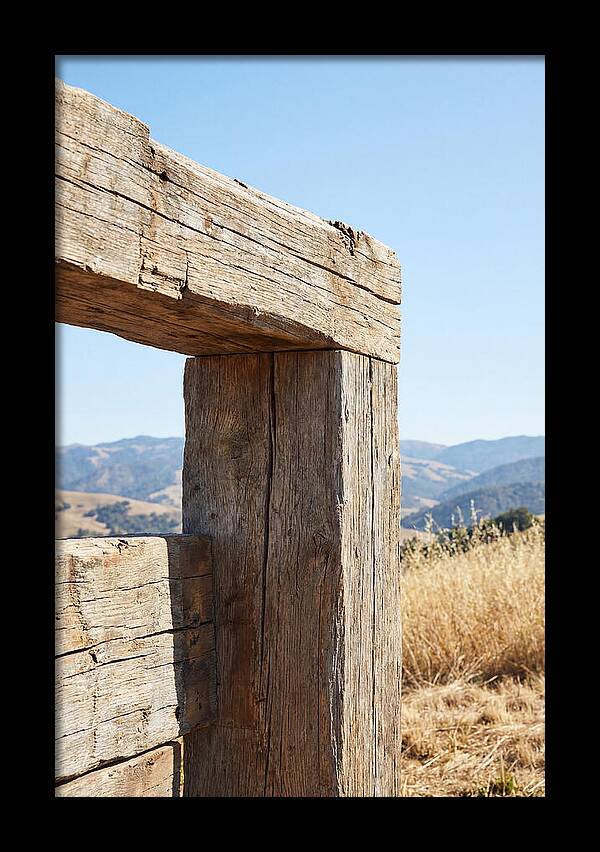 Rough Hewn Wooden Beam