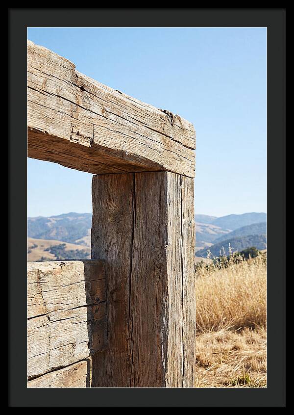 Rough Hewn Wooden Beam