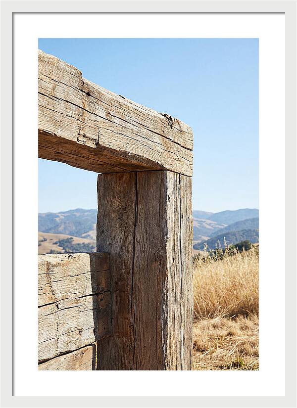 Rough Hewn Wooden Beam