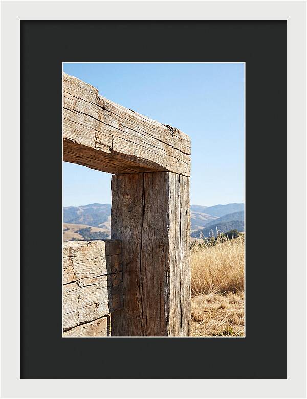 Rough Hewn Wooden Beam