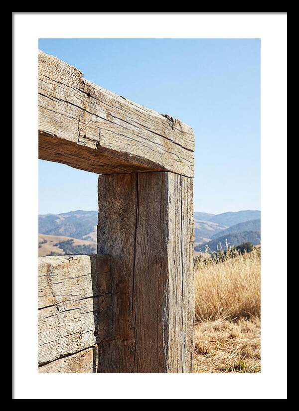 Rough Hewn Wooden Beam