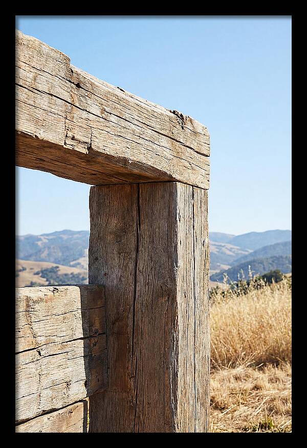 Rough Hewn Wooden Beam