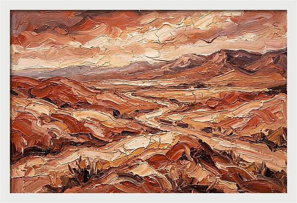 Rough Terracotta Landscape