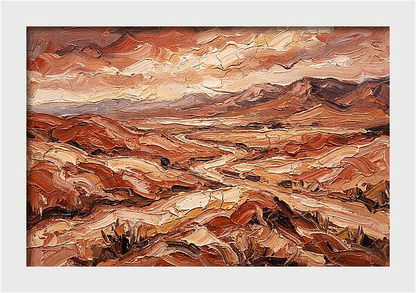 Rough Terracotta Landscape