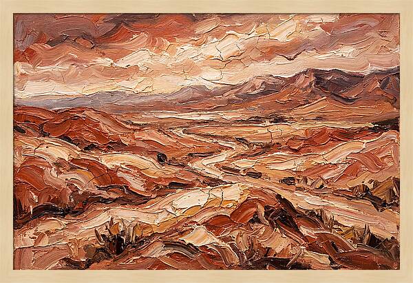 Rough Terracotta Landscape