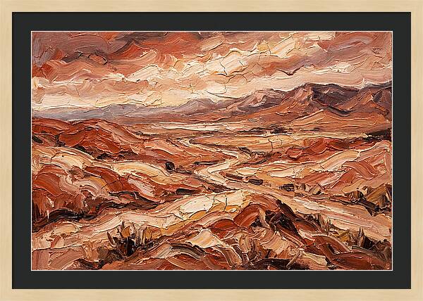 Rough Terracotta Landscape