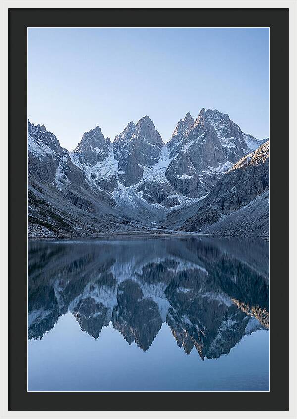 Row Of Iconic Pointed Peaks